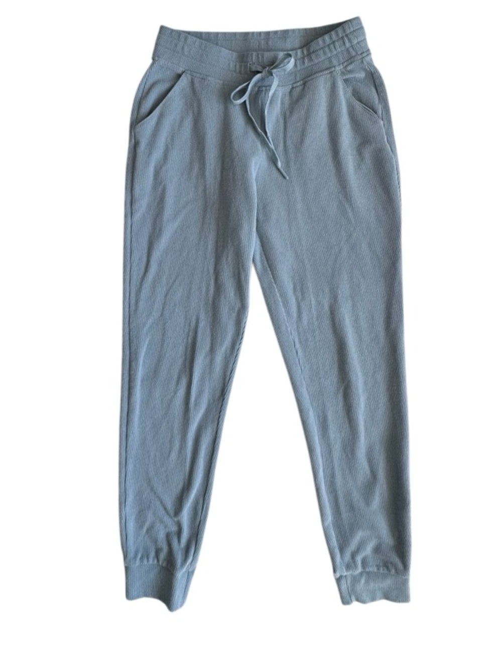 Andrew Marc New York Light Blue Drawstring Track Joggers Sweatpants SZ S